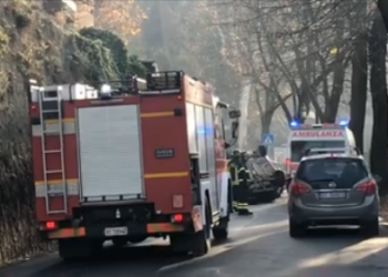 VIDEO – Grave incidente lungo la Strada delle Conce