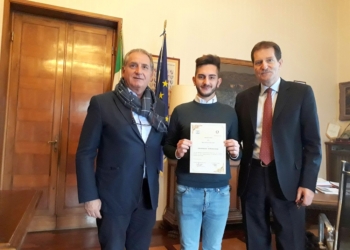 Premiato a Terni Emanuele Tomassori, è l’ideatore ventunenne del motorino richiudibile