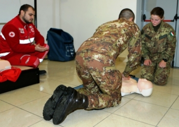 Concluso il Corso di Formazione sul Primo Soccorso con la Scuola sottoufficiali dell’Esercito e della Croce Rossa italiana