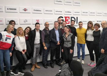A lezione digitale presso il Gruppo Editoriale GEDI