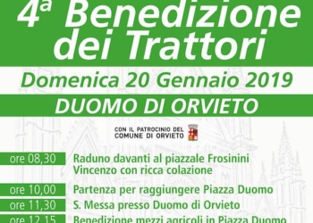 Tutto pronto per la IV edizione della “Benedizione dei Trattori”