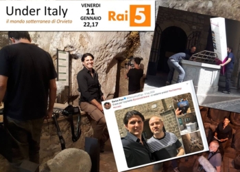 Su Rai 5 alla scoperta dei sotterranei di Orvieto con “Under Italy”