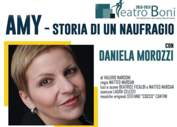 Al Teatro Boni doppio spettacolo con “Amy – Storia di un naufragio” e “Stasera si cena a letto”