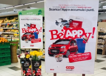 Tutti pazzi per “Be Happy”, linnovativa raccolta punti firmata Coop Centro Italia