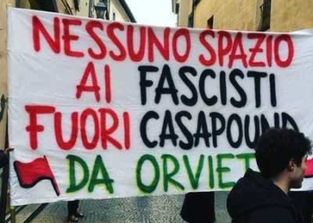 “Mai più spazi ai fascisti”, 12 associazioni orvietane chiedono al sindaco di attuare la delibera