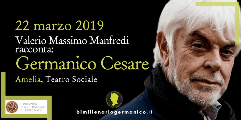 Incontro ad Amelia con Valerio Massimo Manfredi sulla figura di