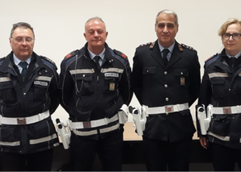 Arrivate le armi anche per i vigili urbani