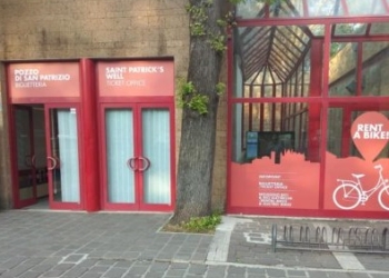 Pronta la nuova biglietteria del Pozzo di San Patrizio a Piazza Cahen. Tra i servizi anche il noleggio di biciclette