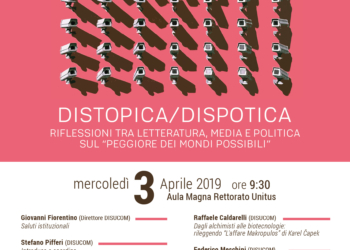 Distopica/Dispotica. Riflessioni tra letteratura, media e politica all’Unitus di Viterbo