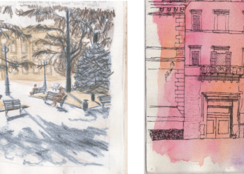 I lavori degli studenti della Kansas University esposti all’Ambasciata d’Italia a Washington DC