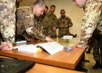 Si è conclusa la Devil’s Fork, esercitazione per i marescialli di Viterbo in sinergia con la brigata di Sassari