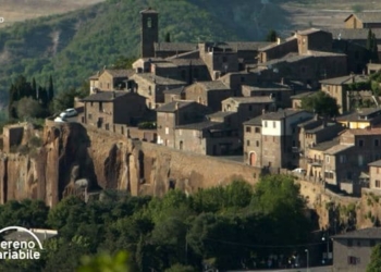 Orvieto sempre più corteggiata dalla tv: la Rupe su “Sereno Variabile” di Rai2 e a breve anche su Sky