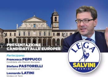 Il sottosegretario alla Presidenza del Consiglio, Giancarlo Giorgetti a Terni e Orvieto
