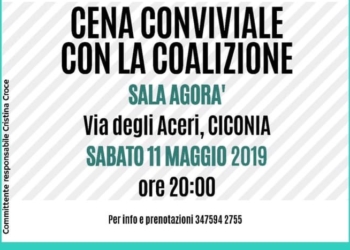 PD Orvieto guarda oltre la siepe dei luoghi comuni, cena conviviale all’Agorà
