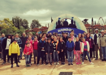 Gita di fine anno catechistico al parco divertimenti “Rainbow”