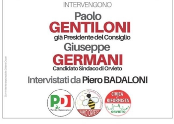Giuseppe Germani e Paolo Gentiloni intervistati da Piero Badaloni