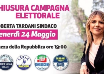 Chiusura della campagna elettorale per Roberta Tardani in Piazza della Repubblica