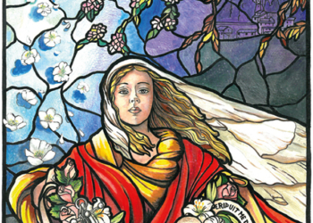 Il Gruppo Via Francigena-Blu Cobalto presenta il bozzetto del suo Pugnalone 2019 realizzato da Tiziana Lombardelli