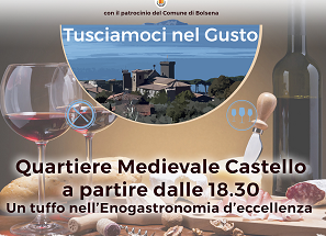 Tusciamoci nel Gusto. A Bolsena un percorso di sapori, profumi, suoni e visioni