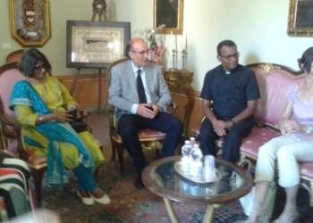 Il “Giglio d’oro” ritorna a Orvieto, ricevuta in Comune la delegazione indiana dell’Archdiocesan Heritage Museum di Mumbai