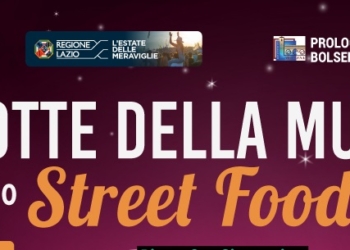 A Bolsena c’è la Notte della musica e dello street food