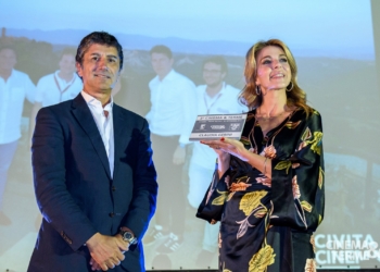 Claudia Gerini premiata a Cinema&Terme di Viterbo