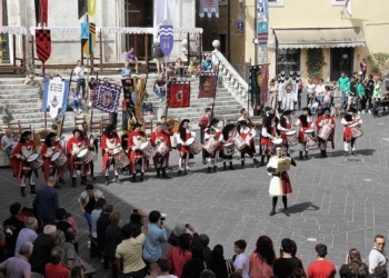 Eventi medievali a Orte, ci sono anche le amazzoni dell’Ass. “Le Dame della Rupe di Orvieto”
