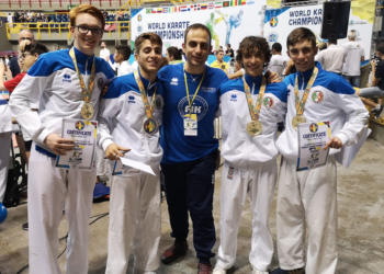 Gli atleti Orvietani della Scuola Kanseikan sulla vetta del mondo