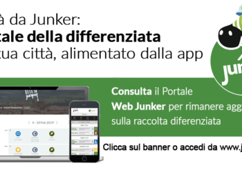 Nuovo Portale web della differenziata con le informazioni già presenti in Junker