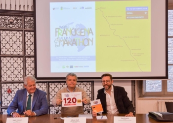 World Francigena Ultramarathon 2019 da i numeri: 120 km, 10 comuni, 5 tracciati e 1000 iscritti