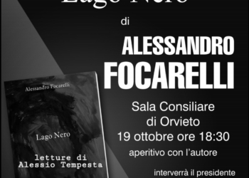 Aperitivo con l’autore. Il 19 ottobre Alessandro Focarelli presenta Lago Nero