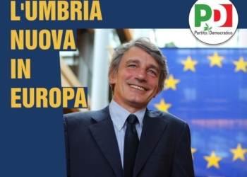 L’Umbria nuova in Europa, incontro con David Sassoli
