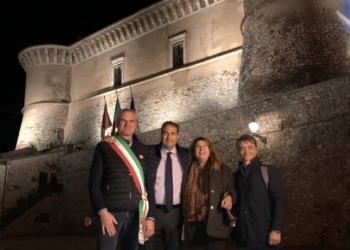 Inaugurata nuova illuminazione artistica al Castello di Alviano