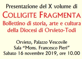 Colligite Fragmenta, si presenta il X volume
