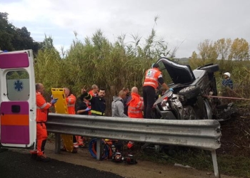 Grave incidente lungo l’Autostrada, trasportato in codice rosso un 55enne