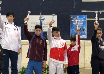 UISP Scherma Orvieto 1A Prova Interregionale: Lo Conte 3°, Rocchiggiani 6°