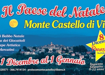 Monte Castello di Vibio, borgo del Natale: ecco tutte le iniziative