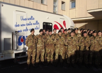 Conclusa a Viterbo la donazione del sangue fatta in sinergia tra Avis e sottoufficiali