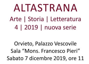 “Altrastrana”, presentazione del IV numero