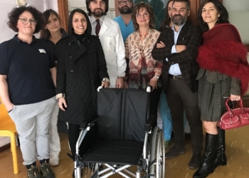 Donata una sedia a rotelle al Reparto di Riabilitazione Intensiva di Amelia