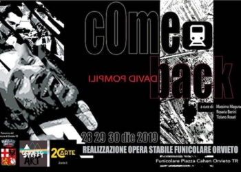 “Come Back”, opera d’arte muraria di Davide Pompili