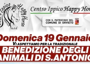 “Benedizione degli animali di Sant’Antonio” e passeggiata a cavallo per le vie della Rupe