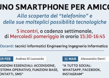 “Uno Smartphone per Amico”, UniTre con Engineering