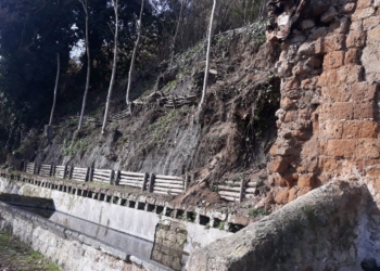 Ripulita la fontana in località Fontana del Leone, rimosse tutte le erbacce