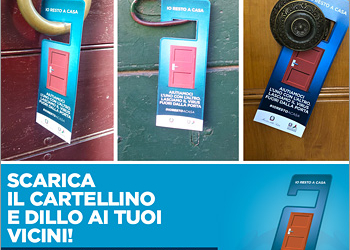 #IORESTOACASA: dillo ai tuoi vicini!
