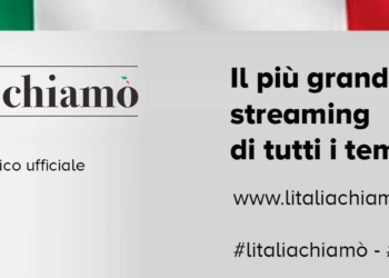 Vetrya promotore e partner dell’evento “L’Italia chiamò” il più grande evento streaming italiano a sostegno dell’emergenza Covid-19