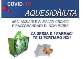 Acquapendente aiuta nei servizi i domiciliati in tempi di Coronavirus