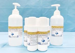 Coronavirus: Usl Umbria 2 produce gel disinfettante per le mani da distribuire a personale sanitario