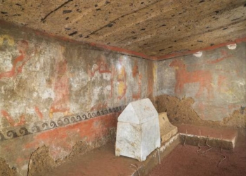 Una visita virtuale a 360° della Tomba Etrusca Hescanas