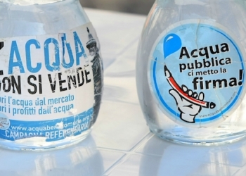 “I padroni dell’acqua sono sull’orlo del fallimento e chiedono ancora soldi ai Comuni. Vergogna!”